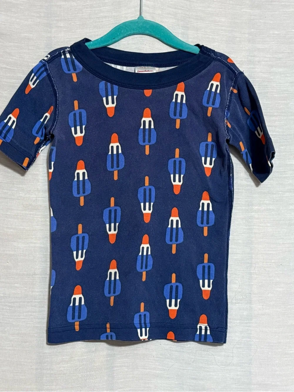 Hanna Andersson Size 5 Rocket Pop Organic Cotton Pajama Set NWOT